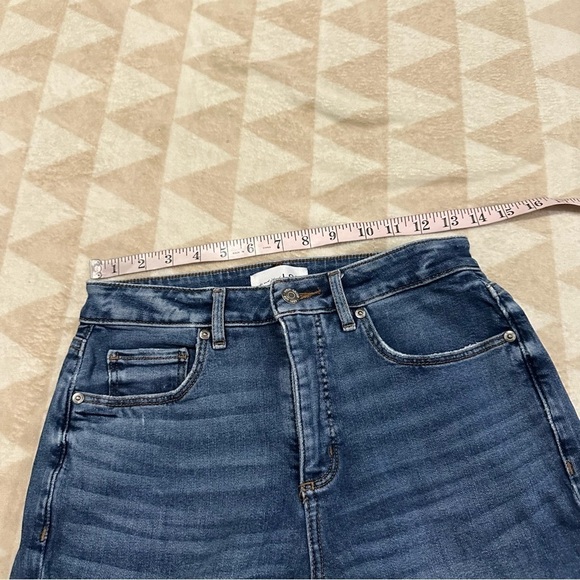 Ann Taylor loft the survey skinny raw hem jeans - Picture 3 of 6